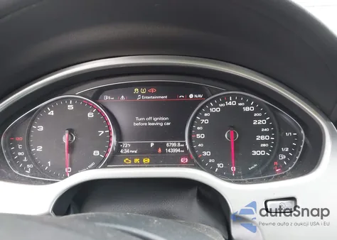 2013 Audi A8 L 4.0T из США, поврежденный, VIN WAUR2AFD5DN006805